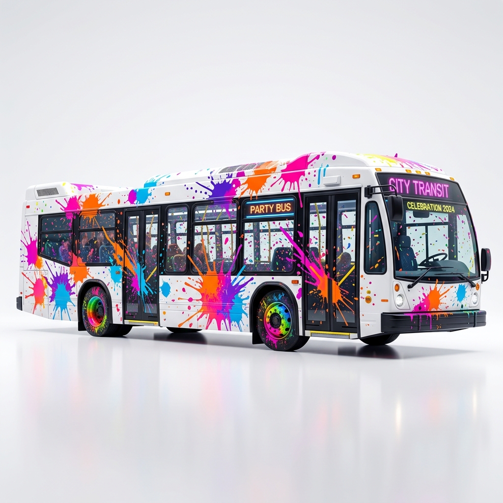 ColorFest Festival Bus